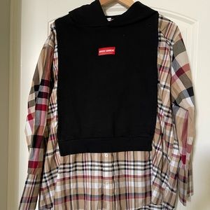 Zara Shirt with a‎ hood